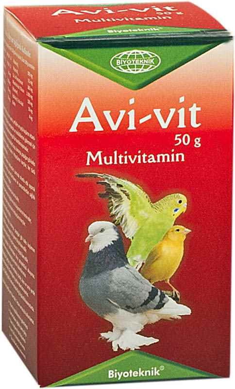 BİYOTEKNİK AVİ-VİT    KUŞLAR İÇİN MULTİVİTAMİN